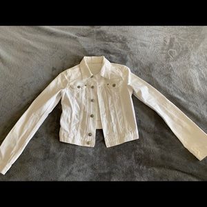 White Jean Jacket